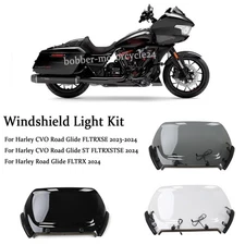 Motorcycle Windshield LED Light For Harley CVO Road Glide ST FLTRXSTSE 2024 2025
