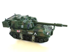 RI Novelty - Pull Back Die-Cast TANK  Green Camo -11SFOR