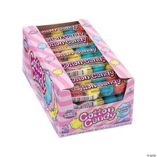 Dubble Bubble Cotton Candy Bubble Gum Box of 36 Tubes Bulk Candies 1.44 LBS