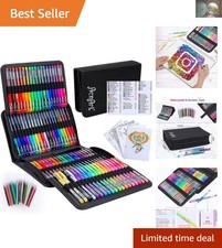160 Artist Gel Pens Set - Perfect for Journaling, Doodles Crafts, Gift-Ready