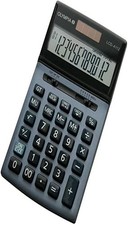 Image of Olympia 4112 Calculator with LCD Display Blue