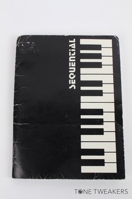 Sequential Circuits Prophet-5 rev 3 Synth Technical Manual Service Schematics
