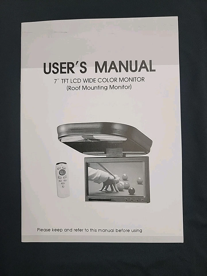 Monitor de montaje en techo Soundstream 7 TFT-LCD modelo VCM-71 Foto 4 de 4