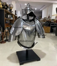 Medieval Spanish Armor Breastplate Helmet Fluted Armour Halloween LARP SCA