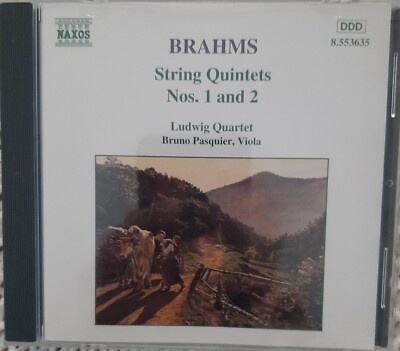 String Quintets 1 & 2 by J. Brahms (CD, 1996)