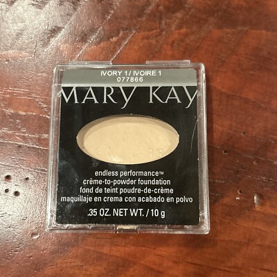 New Mary Kay Creme to Powder Foundation IVORY 1  Endless Performance 077866