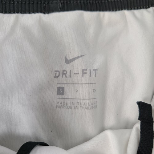 Nike Shorts Girls Small Gray Green Volt Running Jogging Gym Training Youth Kids - Picture 7 of 9