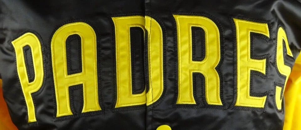 Chaqueta de bombardero para hombre San Diego Padres MLB Starter Foto 4 de 4