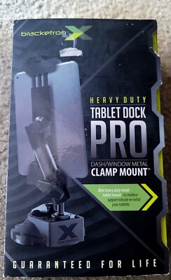 Bracketron Heavy-Duty Tablet Dock Pro Window Clamp Mount BX15892