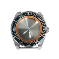 43mm Metal Case Orange Inner Shadow Sapphire 10ATM for NH35/36 Movement