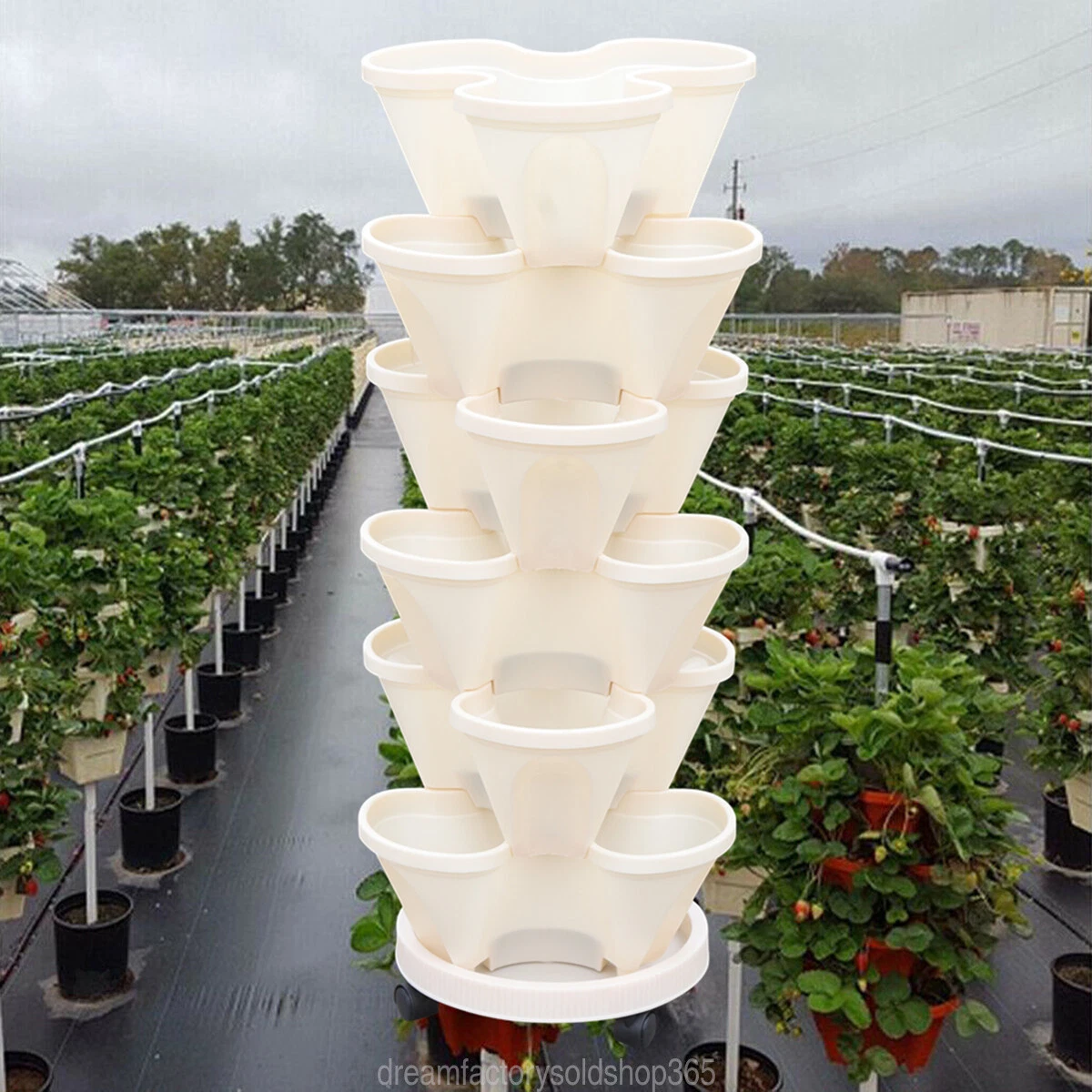 Vertical garden pots deals
