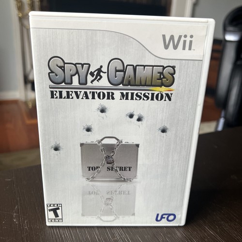 Spy Games Elevator Mission WII Shooter (Video Game) Complete w/ Manual