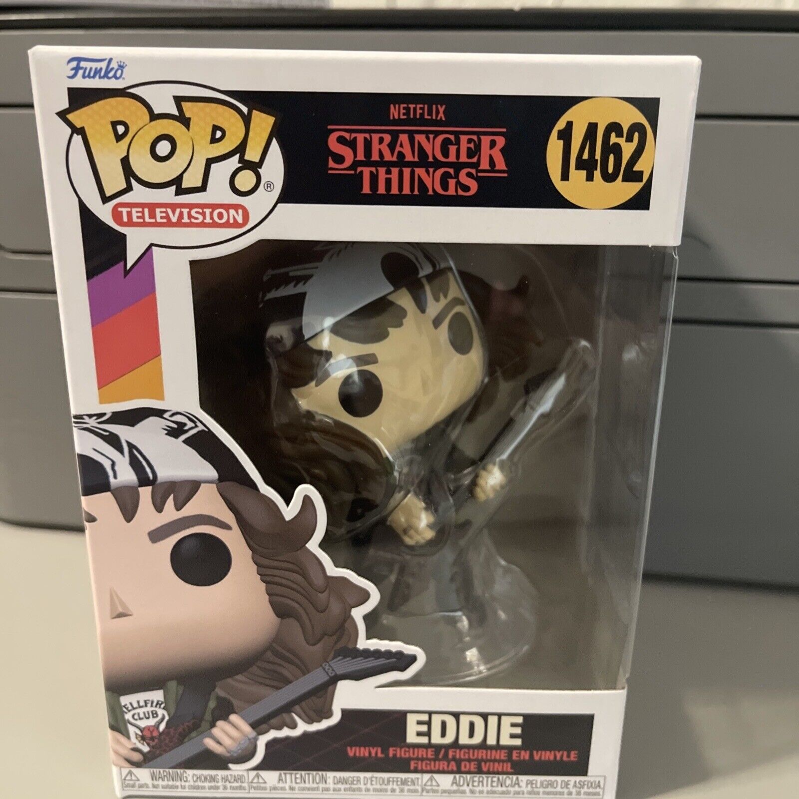 Funko POP Stranger Things - Eddie c/Guitarra S4 - Stranger Things