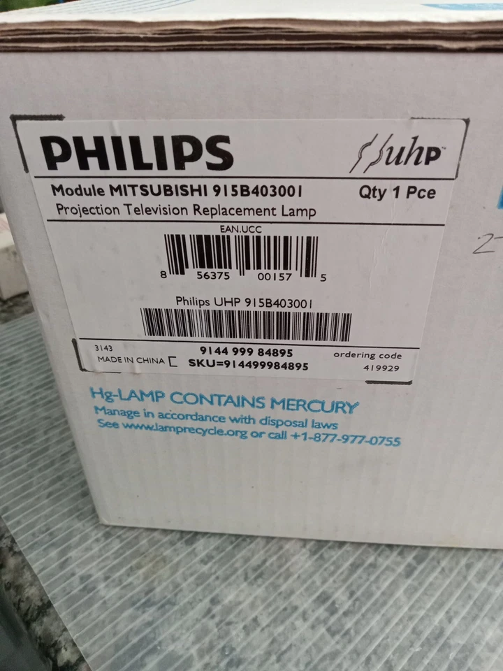 Mitsubishi 915B403001 Lamp with Osram Neolux Bulb for WD-60C8 WD-60C9 WD-65735 - Изображение 4 из 4