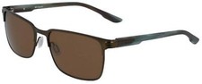 New Columbia C-115S 220 Matte Brown PIKE LAKE Sunglasses with Brown Lenses