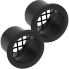 (2) Speaker Port Tubes 2in x 2in Deep Woofer Subwoofer Sub Box Bass Vent VWLTW