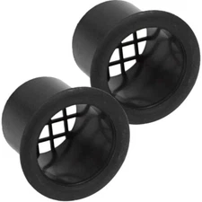 (2) Speaker Port Tubes 2in x 2in Deep Woofer Subwoofer Sub Box Bass Vent VWLTW