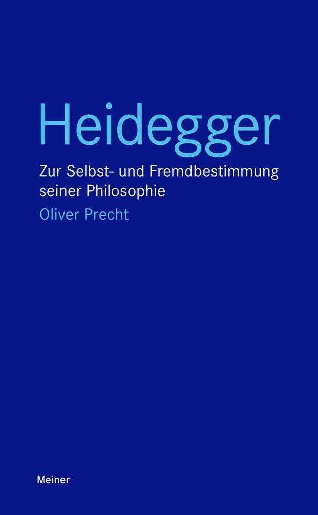 Thumbnail - Heidegger | Oliver Precht | 2020 | Deutsch
