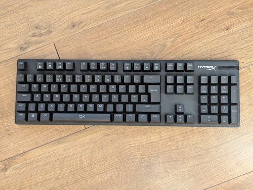 HyperX Alloy Origins Clavier de Jeu Filaire USB RGB Commutateurs Mécaniques Rouge UK - Photo 2/22