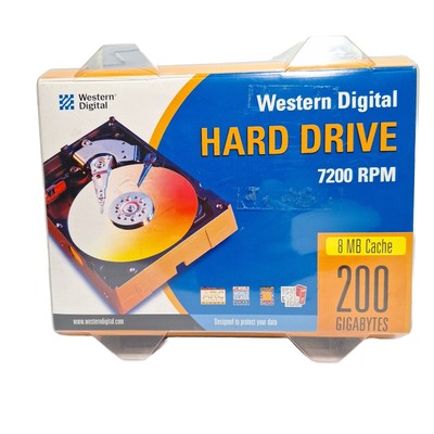 NEW Western Digital Caviar 200 GB,Internal,7200 RPM,3.5'' WD2000JBRTL HDD SSD NAS