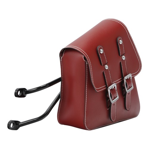 Red Side Bags Saddlebags Fit For Harley Sportster XL 883 1200 48 2007-2020 2019 - Picture 7 of 8