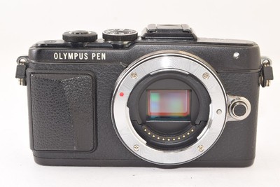 OLYMPUS PEN LITE E-PL7 BODY BLACK SHOT COUNT 4837 AUTO FOCUS OLYMPUS PEN LITE E-PL7 BODY BLACK SHOT COUNT 4837 AUTO FOCUS