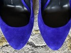 GIUSEPPE ZANOTTI⚡️Ankle strap suede double platform stiletto heels IOB 38EU/8US — photo 3