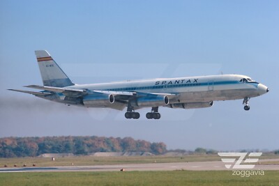 Aircraft Photo 4 x 6 EC-BTE Convair 990 Spantax, 1970s