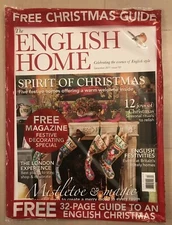 The English Home Spirit Of Christmas Mistletoe #107 Dec 2017 FREE SHIPPING JB