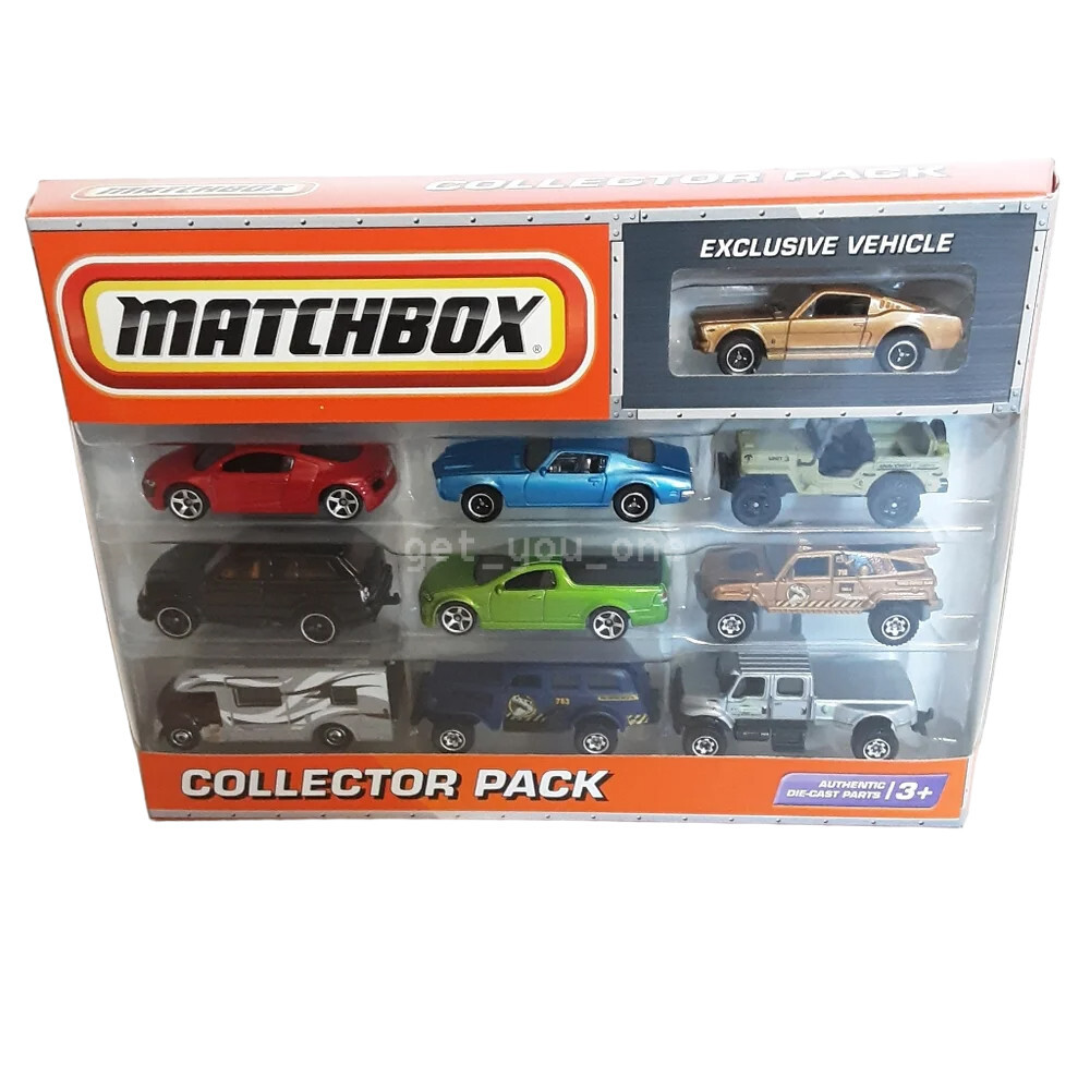 Matchbox 2010 Collector 10-Pack w/Exclusive '65 Mustang GT 1:64