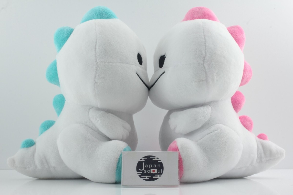 Bigo Live Official Plush Doll Blue & Pink Set of 2 Not For