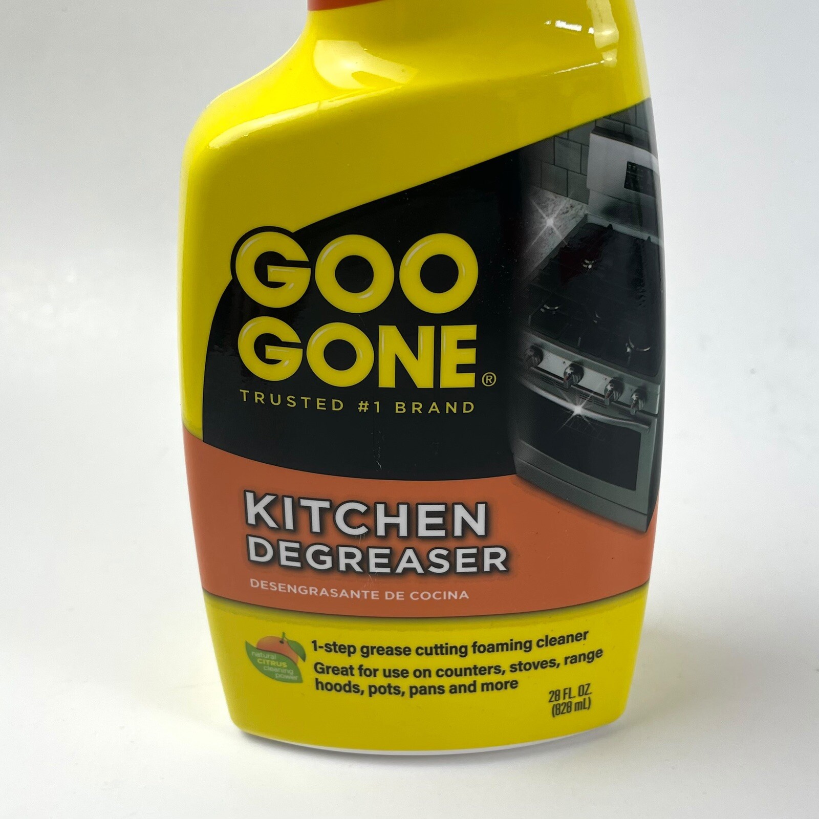 GOO GONE Kitchen Degreaser Range Stove Tops Grease Grime Foaming