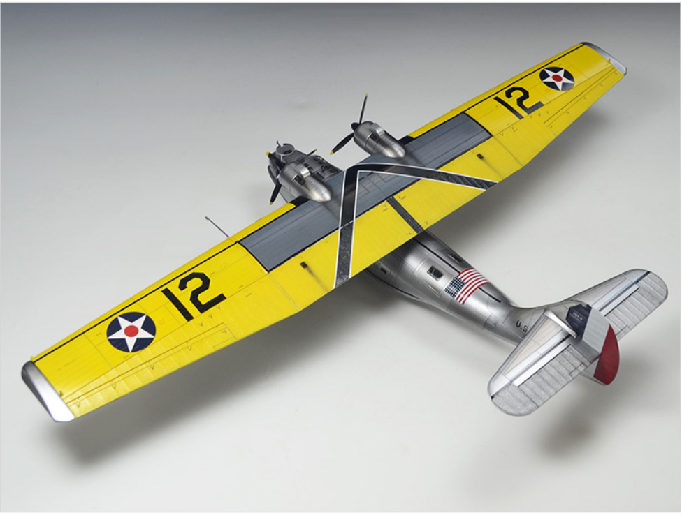 1/72 PBY-4 Catalina WW2 US Navy Flying Boat Premium Model Kit
