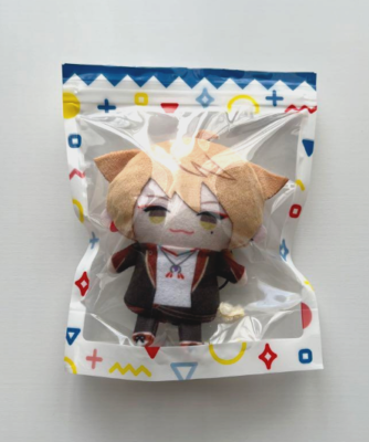Nijisanji nijipuppet nijinui plush doll mascot keychain Fushimi
