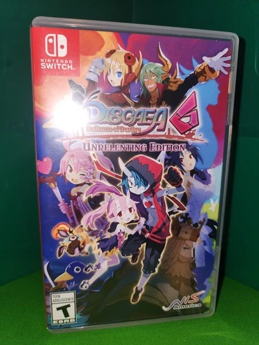 CIB w/ Insert - Disgaea 6: Defiance of Destiny (Nintendo Switch, 2021, NIS)
