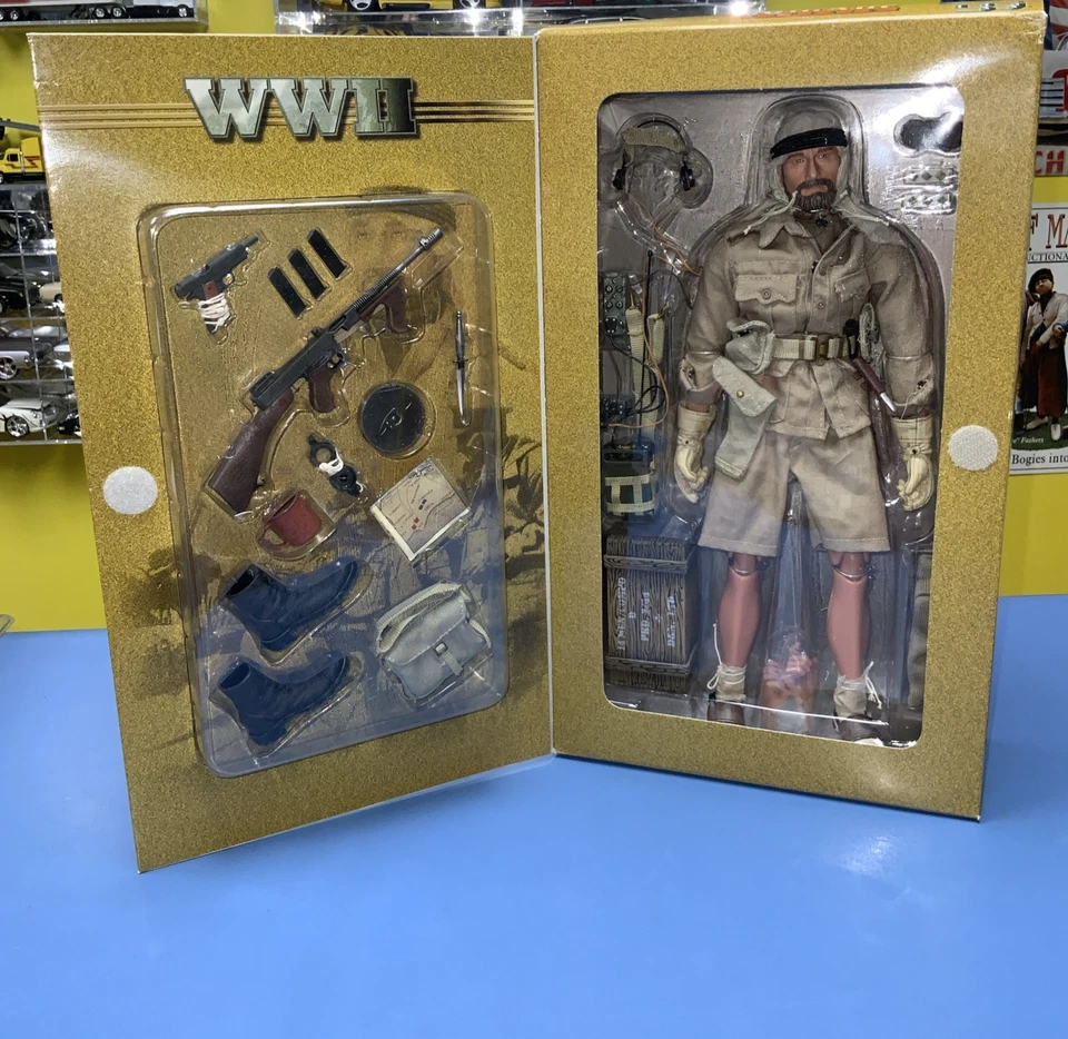 BBI Elite Force WWII British SAS Brigade Captain Douglas Caldwell #21122 NEW - Image 2 of 4