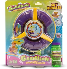 Gazillion Sky Bubbles Bubble Launcher 4oz Solution Kids Outdoor Toy NEW