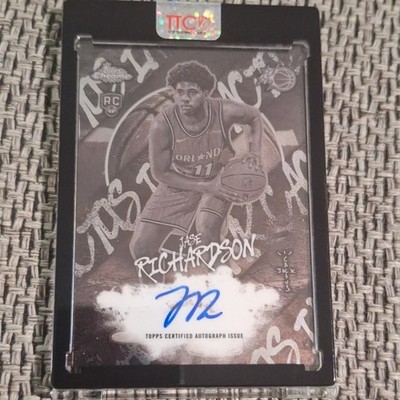 Topps Chrome Cactus Ink Jase Richardson Autogramm Rookie CI-JR Orlando Magic