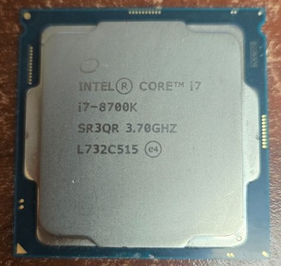 Intel Core i7-8700K SR3QR 3.70GHZ