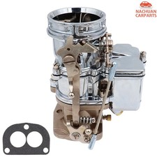 Carburetor For Stromberg 97 2 Barrel Chrome Old Hot-rod Speedway 182-9510a