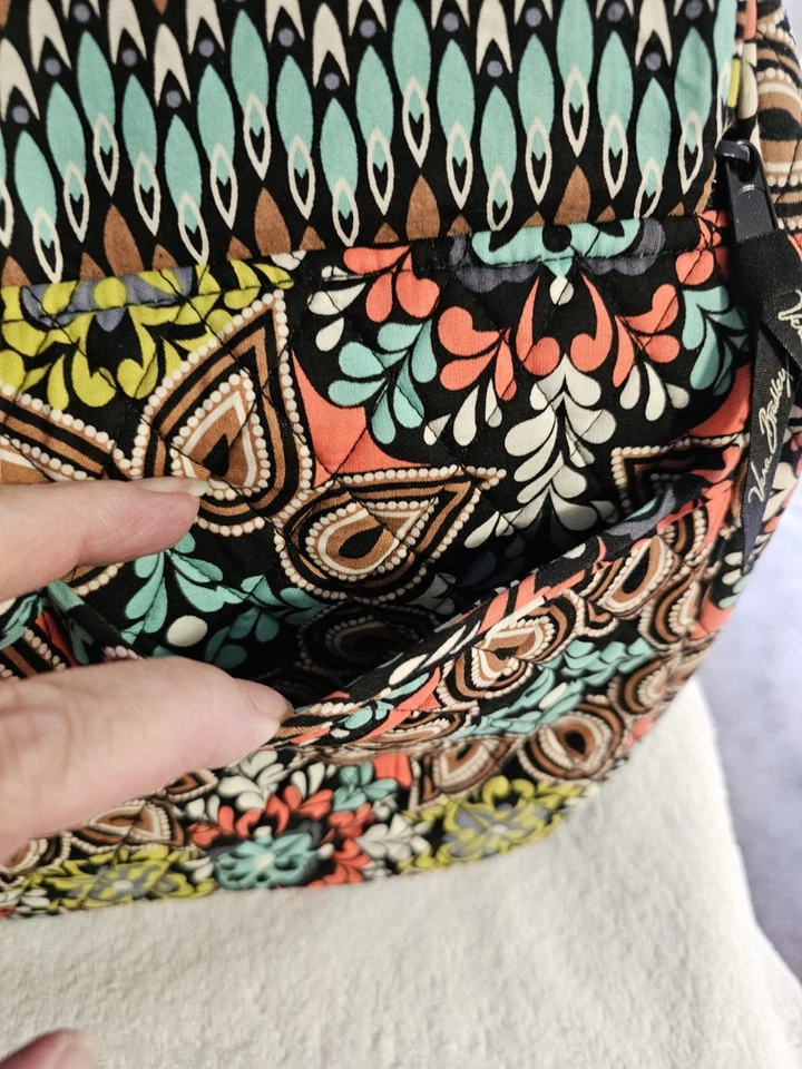 Bandolera Vera Bradley Mailbag con billetera triple pliegue a juego con estampado Sierra Foto 3 de 4