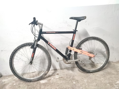 vintage Bici Trek 9000 Aluminum MTB 26" Mountain Bike Full DDS3 T3C - Foto 2 di 20