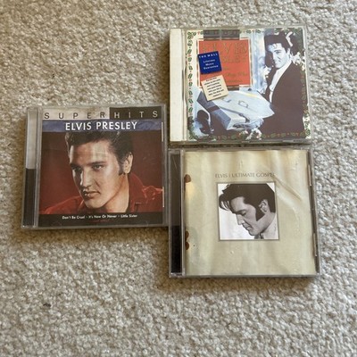 ELVIS PRESLEY 3 CD Lot  super hits. Christmas. Ultimate gospel.