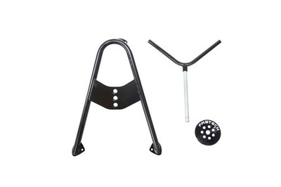 Fabtech FTT10002BK Universal Angled Spare Tire Mount for Truck Beds