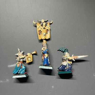WARHAMMER Vampirfürsten Grabwächter Kommando / Vampire Tomb Guard Command Group - Bild 1 von 2