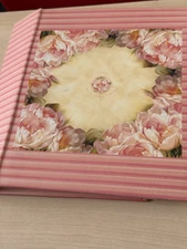 Floral Photo Album 4x8 Fits 100 Photos 