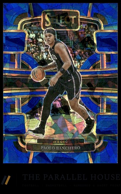 2023-24 Panini Select #31 Paolo Banchero Blue Cracked Ice Prizms