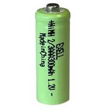 3X Exell 1.2V 2/3AAA 300mAh NiMH Rechargeable Button Top Battery 2.98 per gallon