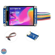2inch Mini LCD Screen - Compatible with Raspberry Pi/Arduino/, 240x320 Resolu...
