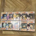 Funko Pop! Dragon Ball Animation Lot 10 Vinyl Figures Chase GITD Exclusives